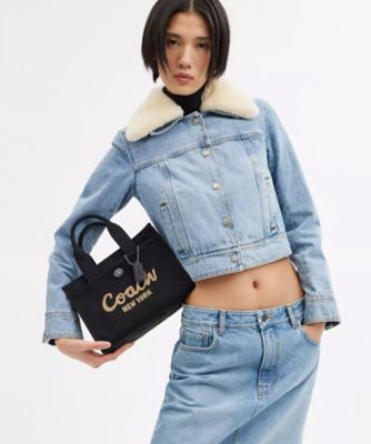 COACH コーチ カーゴ トート26 デニム　めるるさん着用モデル COACH コーチ カーゴ トート26 デニム めるるさん着用モデル